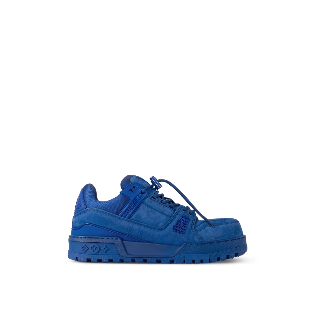 Louis Vuitton Trainer Leather Maxi Sneaker – this edition of the Trainer Maxi sneaker comes in alligator-printed calf leather in – LUX VERSE Luxury Designer Fashion Outlet
