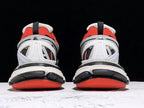 Track Grey and Red Sneakers