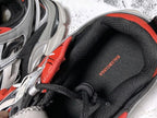 Track Grey and Red Sneakers