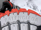 Track Grey and Red Sneakers