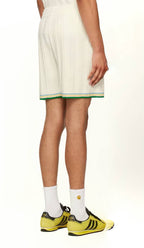 Ribbed Knit Shorts - Men's