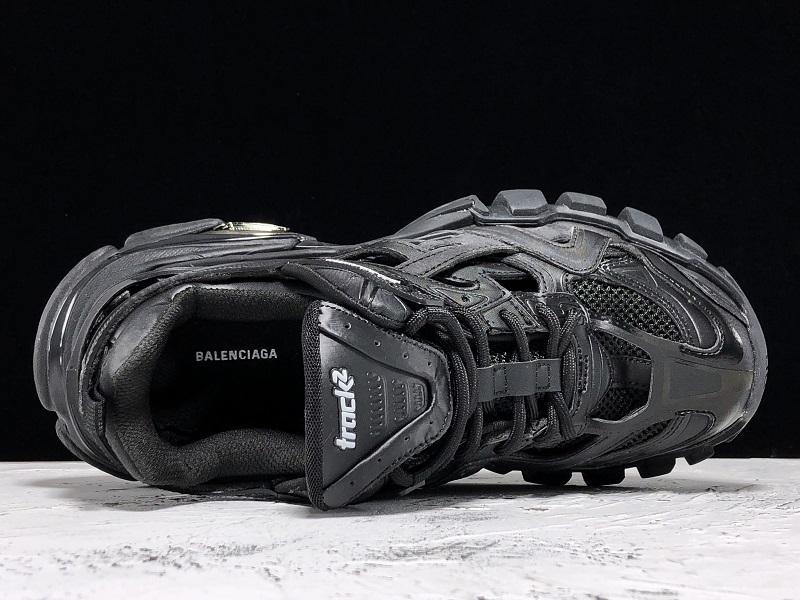Track All Black Sneakers