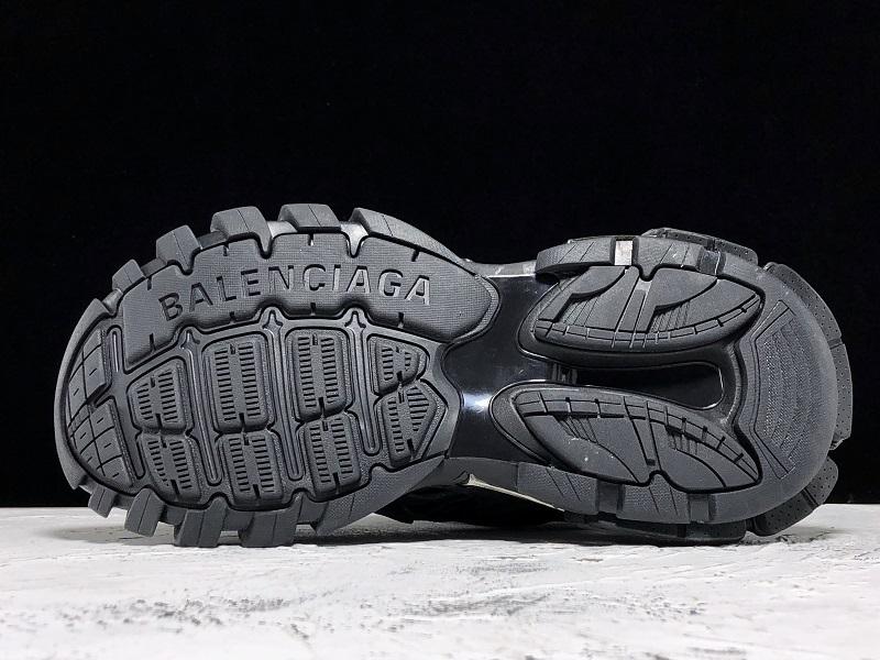 Track All Black Sneakers