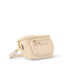Mini Bumbag Monogram Leather – it has a zipped main compartment and a zipped front pocket with an embossed leather – LUX VERSE Luxury Designer Fashion Outlet