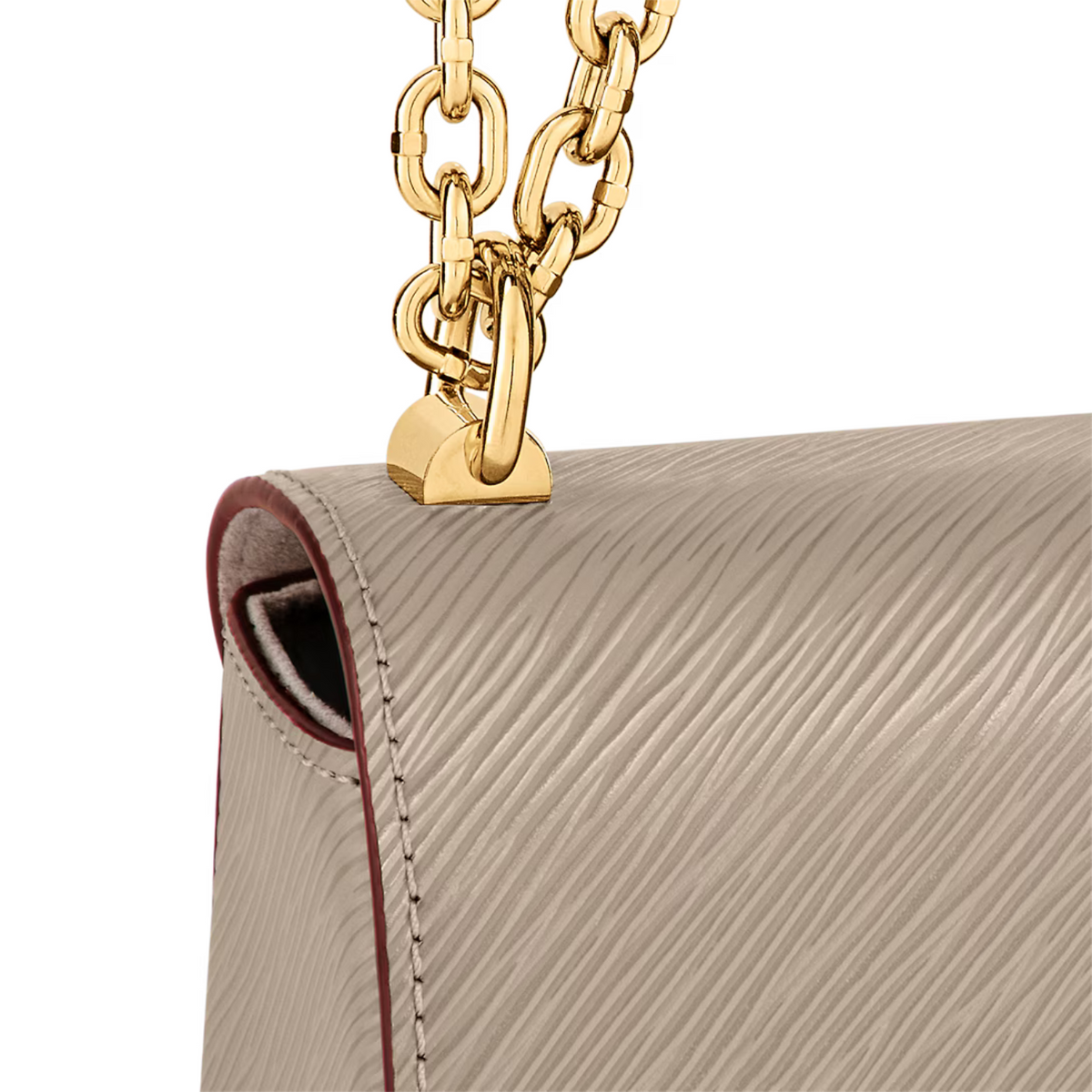 Twist MM Galet – unexpectedly roomy thanks to the cleverly designed “wave” base, this beautifully – LUX VERSE Luxury Designer Fashion Outlet