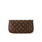 Multi Pochette Accessoires – fashioned from Monogram canvas with a mini Monogram pattern on the sides of the two – LUX VERSE Luxury Designer Fashion Outlet