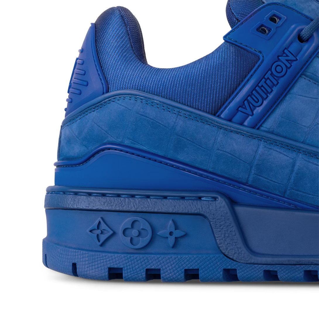 Louis Vuitton Trainer Leather Maxi Sneaker – this edition of the Trainer Maxi sneaker comes in alligator-printed calf leather in – LUX VERSE Luxury Designer Fashion Outlet