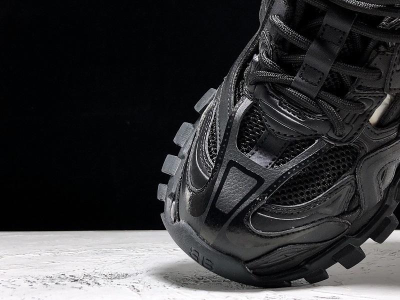 Track All Black Sneakers