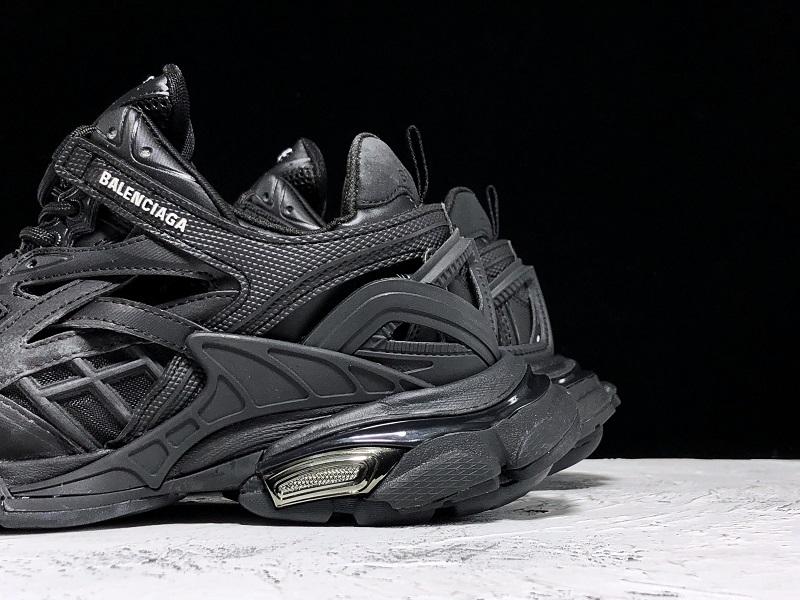 Track All Black Sneakers