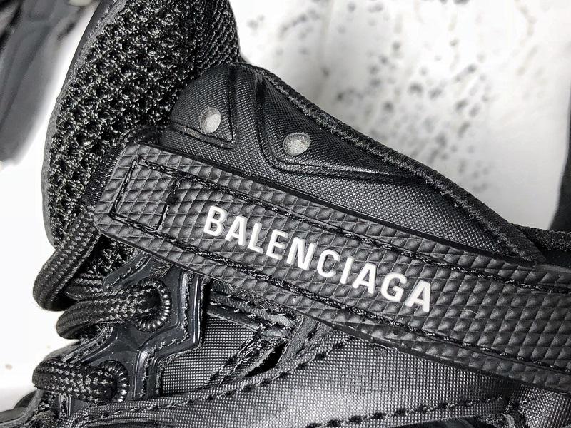 Track All Black Sneakers