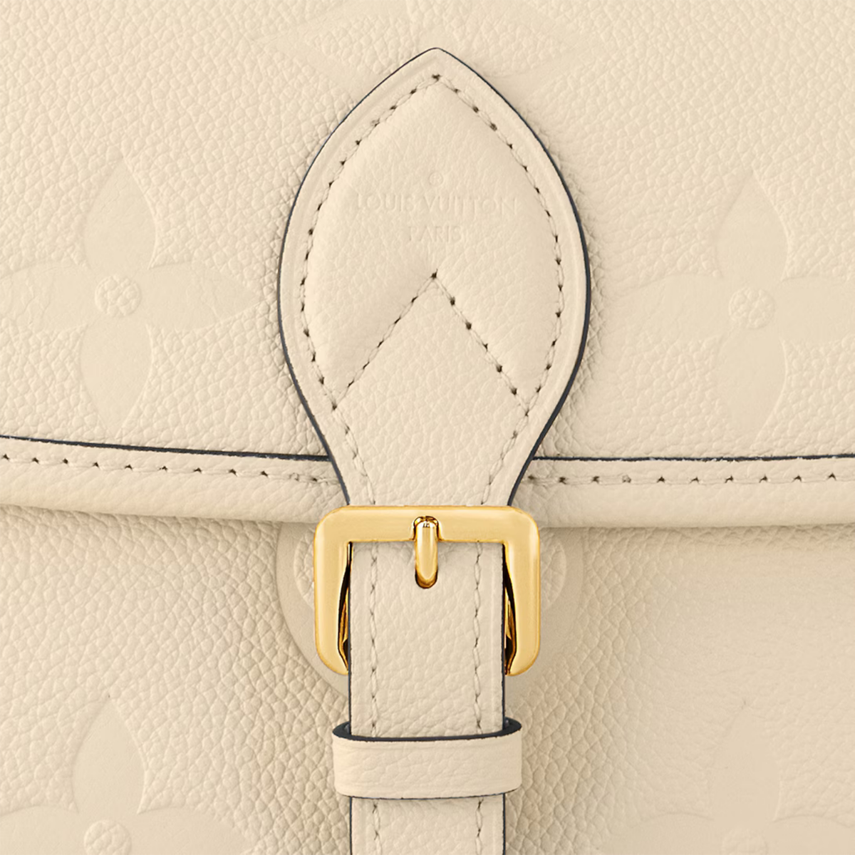 Diane Crème Beige – the Diane satchel is made from Monogram Empreinte, the Maison’s signature embossed – LUX VERSE Luxury Designer Fashion Outlet