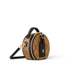 Mini Boite Chapeau – the zip closure reveals a well-organized inside with two large gusseted compartments – LUX VERSE Luxury Designer Fashion Outlet