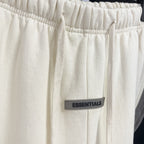 Black Cotton Logo Joggers - Men's