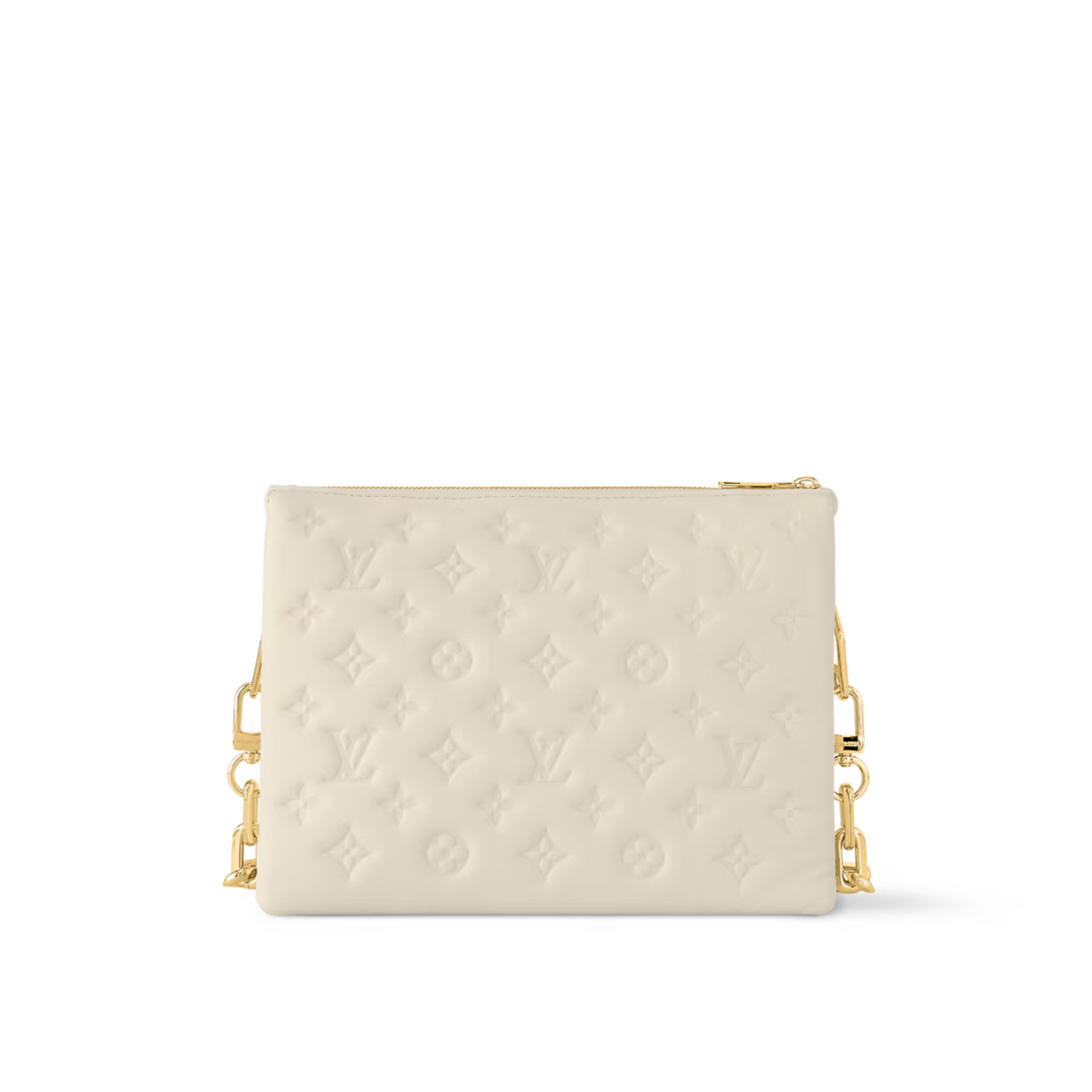 Coussin PM Lambskin – it can be worn cross-body with the strap, styled as a short-shoulder bag, or – LUX VERSE Luxury Designer Fashion Outlet