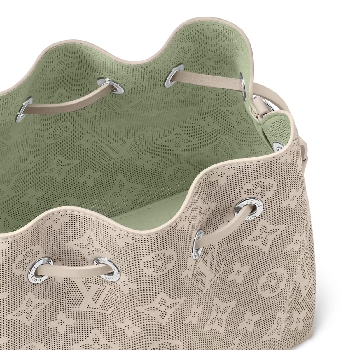 Bella Calf Leather – fashioned from supple, body-friendly Mahina Reverse perforated calf leather, – LUX VERSE Luxury Designer Fashion Outlet