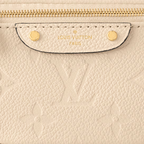 Mini Bumbag Monogram Leather – it has a zipped main compartment and a zipped front pocket with an embossed leather – LUX VERSE Luxury Designer Fashion Outlet