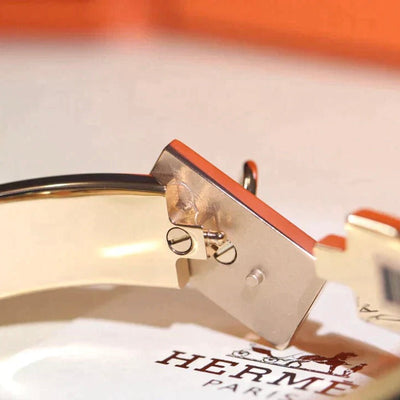 H RING LOCK BRACELET 12MM WHITE