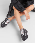 Bike fabric sneakers – originally designed in the'90s for the Luna Rossa crew, the laced shoe inspired – LUX VERSE Luxury Designer Fashion Outlet