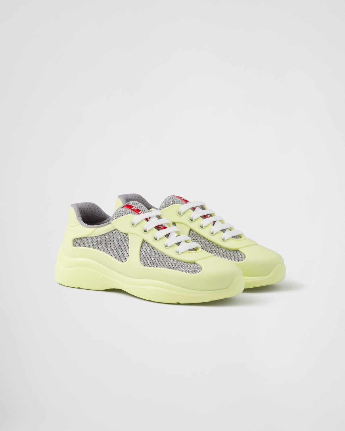 Soft rubber and bike fabric sneakers – originally designed in the'90s for the Luna Rossa crew, the laced shoe inspired – LUX VERSE Luxury Designer Fashion Outlet