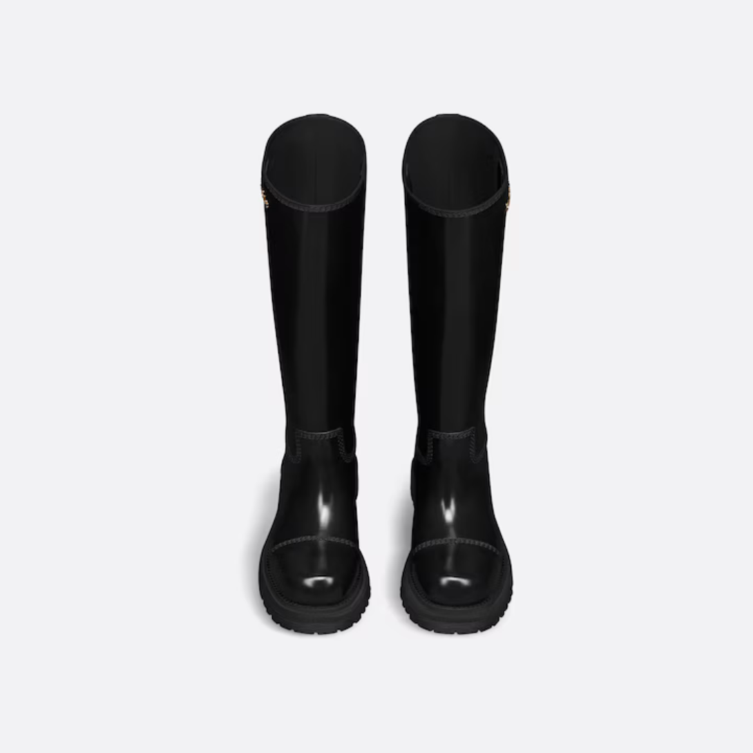 Christian Paris signature Boot – featuring a thick notched rubber sole that complements the bold aesthetic, the shoe – LUX VERSE Luxury Designer Fashion Outlet