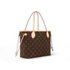 Neverfull MM Monogram coated canvas – the Neverfull PM tote pairs timeless design with heritage details – LUX VERSE Luxury Designer Fashion Outlet