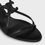 CUIR TRIOMPHE SANDAL in LAMBSKIN – 100% LAMBSKIN100% Goatskin Lining2 IN (50 MM) heelSLIGHTLY INCLINED HEELCROSSED – LUX VERSE Luxury Designer Fashion Outlet