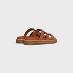 TIPPI SLIDE in CALFSKIN – cOVERED INSOLERUBBER OUTSOLE WITH FOAM INSERT AND A LEATHER WEL – LUX VERSE Luxury Designer Fashion Outlet
