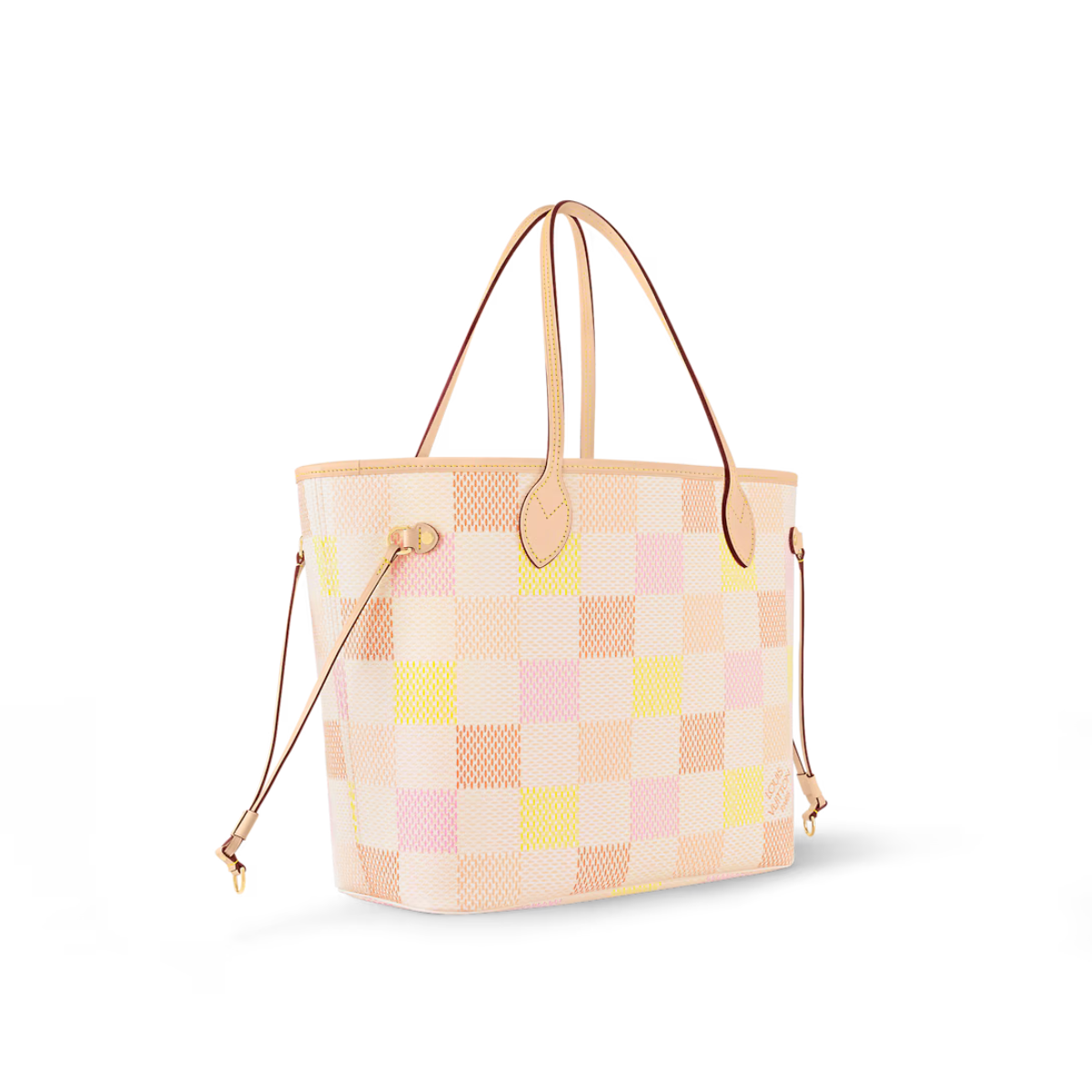 Neverfull MM Damier Giant coated canvas – inside, there’s a removable zipped pouch in matching canvas that can be used – LUX VERSE Luxury Designer Fashion Outlet