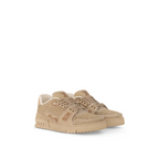 Trainer Sneaker Beige – part of the Prefall 2024 collection, this intricately crafted version of the Trainer – LUX VERSE Luxury Designer Fashion Outlet