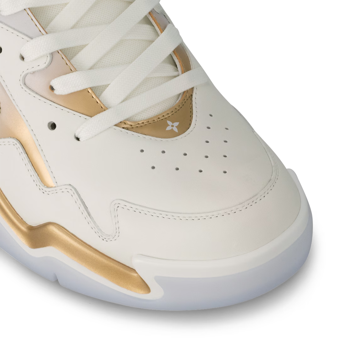 Trainer 2 Sneaker – the design references vintage basketball sneakers, the inspiration for Virgil – LUX VERSE Luxury Designer Fashion Outlet