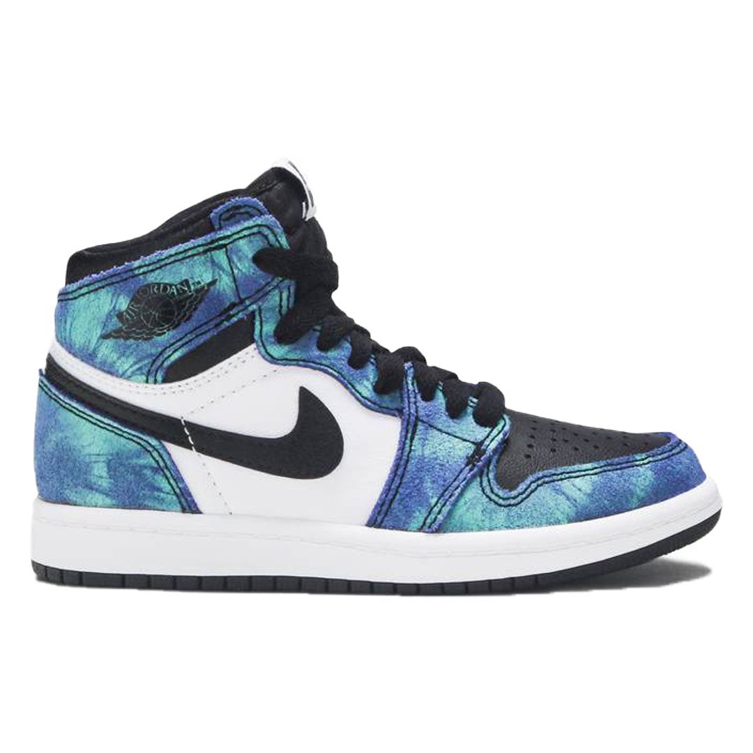 Tie-Dye – the Air Jordan 1 Retro High OG PS 'Tie-Dye' is a preschool shoe with a vibrant print – LUX VERSE Luxury Designer Fashion Outlet