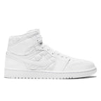 Triple White – made for big kids, the Air Jordan 1 Mid GS ‘Triple White’ delivers a pristine take – LUX VERSE Luxury Designer Fashion Outlet