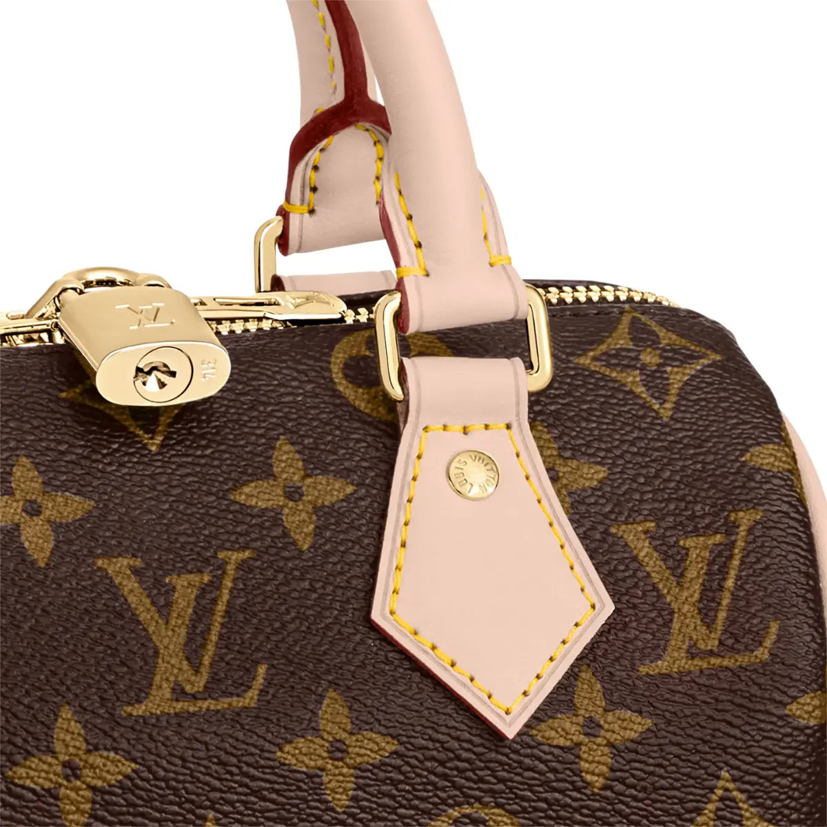 Speedy Bandoulière – this bag’s classic design is completed with red textile lining – LUX VERSE Luxury Designer Fashion Outlet