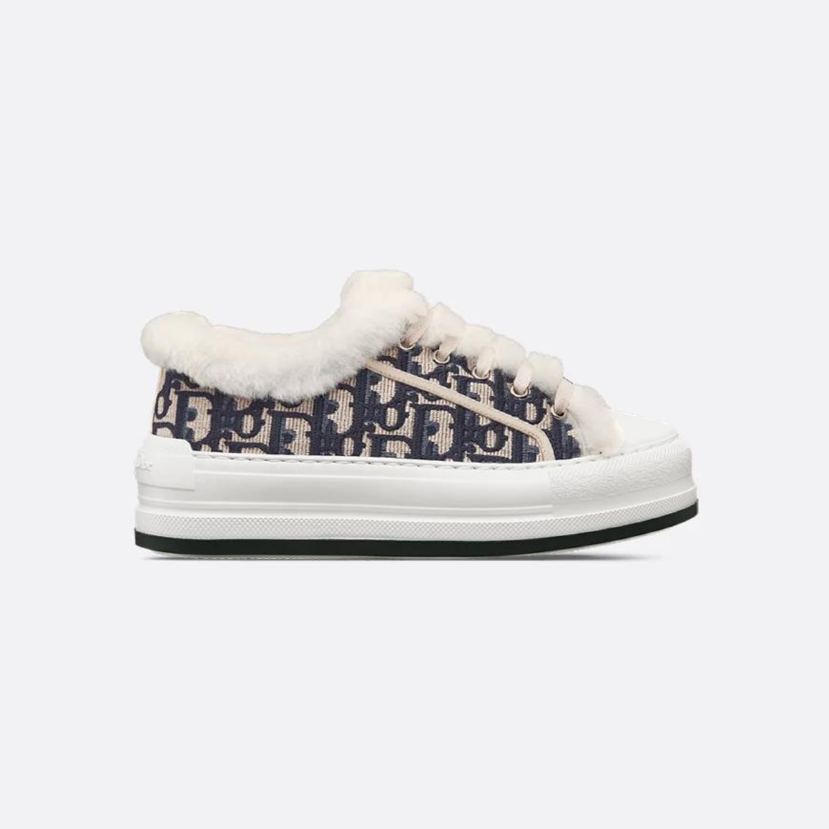 Walk'n'Platform Sneaker Cotton Shearling – the style features a comfortable and lightweight thick sole, tongue and Christian – LUX VERSE Luxury Designer Fashion Outlet