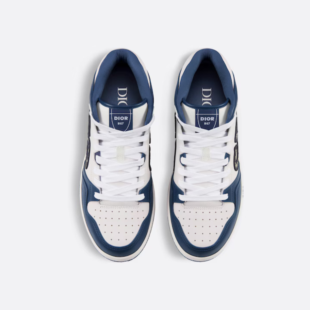 B57 Mid-Top Sneaker – the sneaker is enhanced with various hallmark details on the tongue, sole and rear, – LUX VERSE Luxury Designer Fashion Outlet