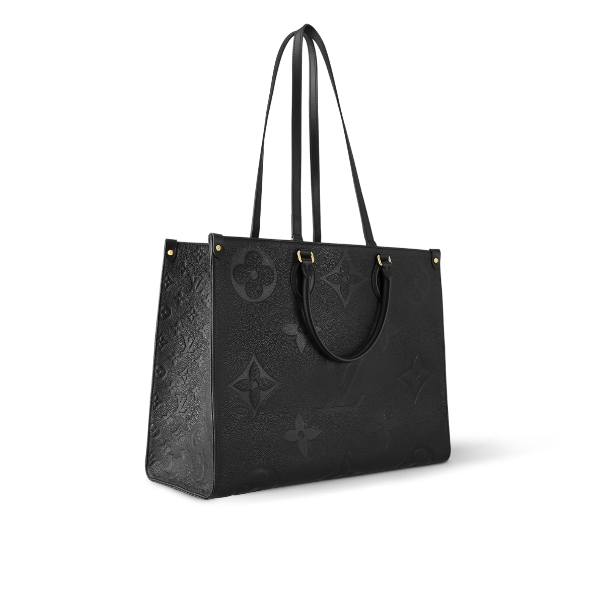 OnTheGo GM Black – for the first time, this model is offered in Monogram Empreinte Giant, a supple – LUX VERSE Luxury Designer Fashion Outlet