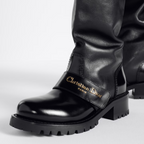 D-Quest Thigh Boot – unveiled at the Autumn-Winter 2024-2025 Fashion Show, the new D-Quest thigh boot – LUX VERSE Luxury Designer Fashion Outlet