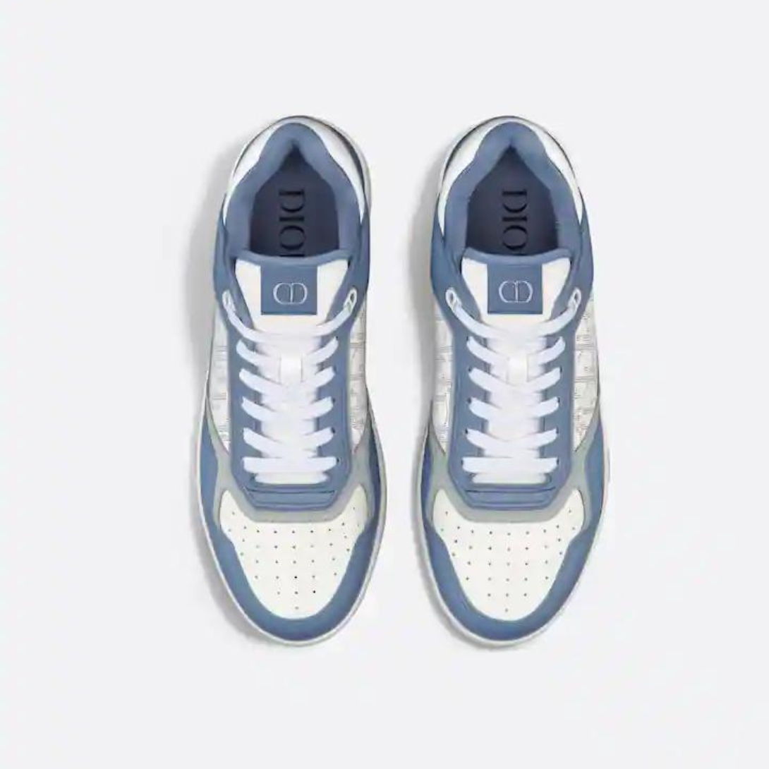 B27 Low-Top Leather Sneaker – the sneaker is enhanced with CD Icon eyelets as well as various hallmark details on – LUX VERSE Luxury Designer Fashion Outlet