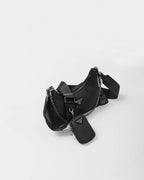 Re-Edition 2005 Re-Nylon bag – inspired by the iconic mini hobo bag, Re-Edition 2005 shoulder bag is made of – LUX VERSE Luxury Designer Fashion Outlet