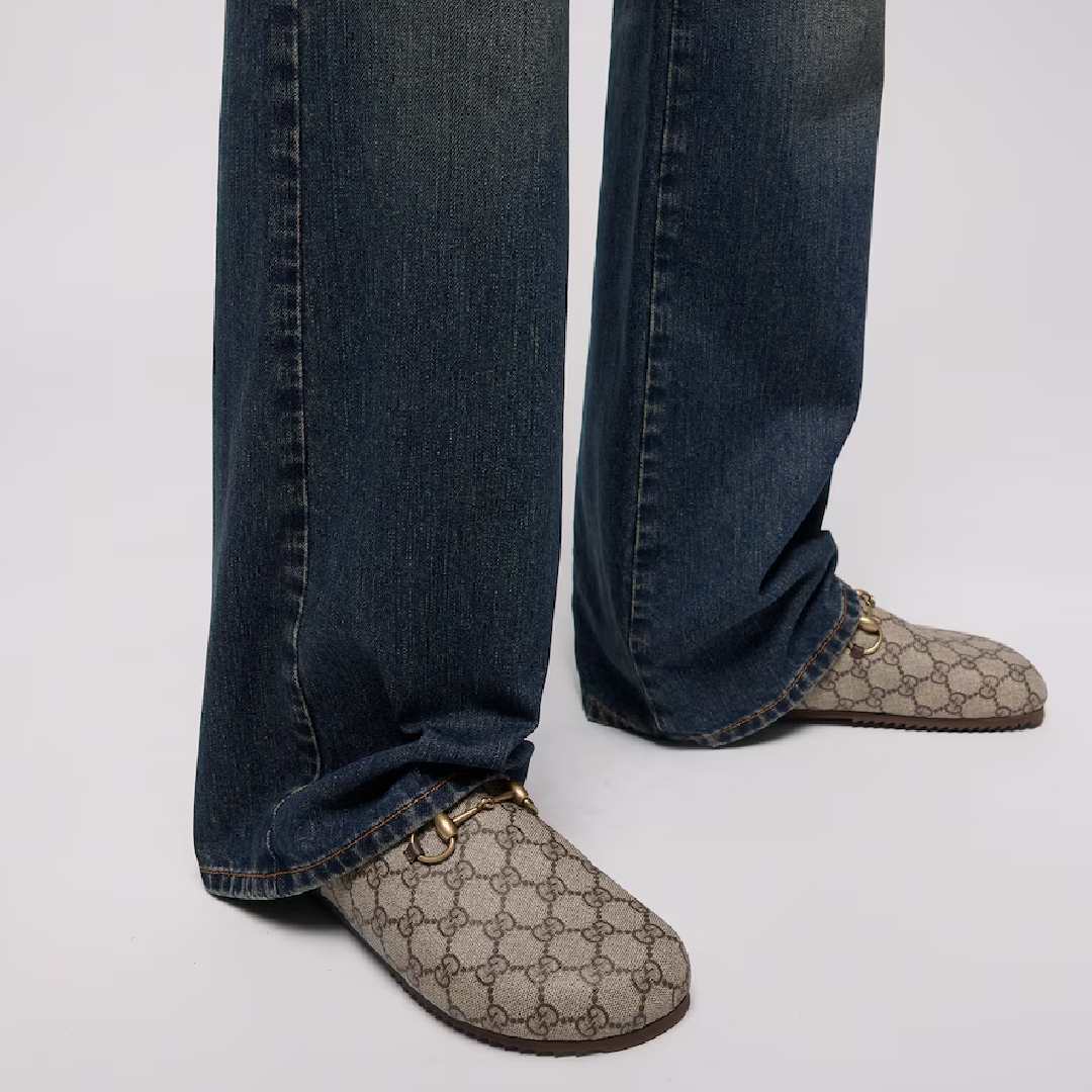 Damen-Pantolette mit Horsebit