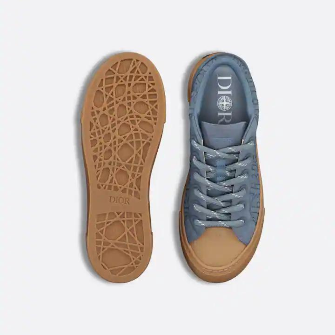 B33 Sneaker – Dyed Cotton LIMITED AND NUMBERED EDITION – part of the capsule, the B33 sneaker reframes the timeless tennis shoe with a play – LUX VERSE Luxury Designer Fashion Outlet