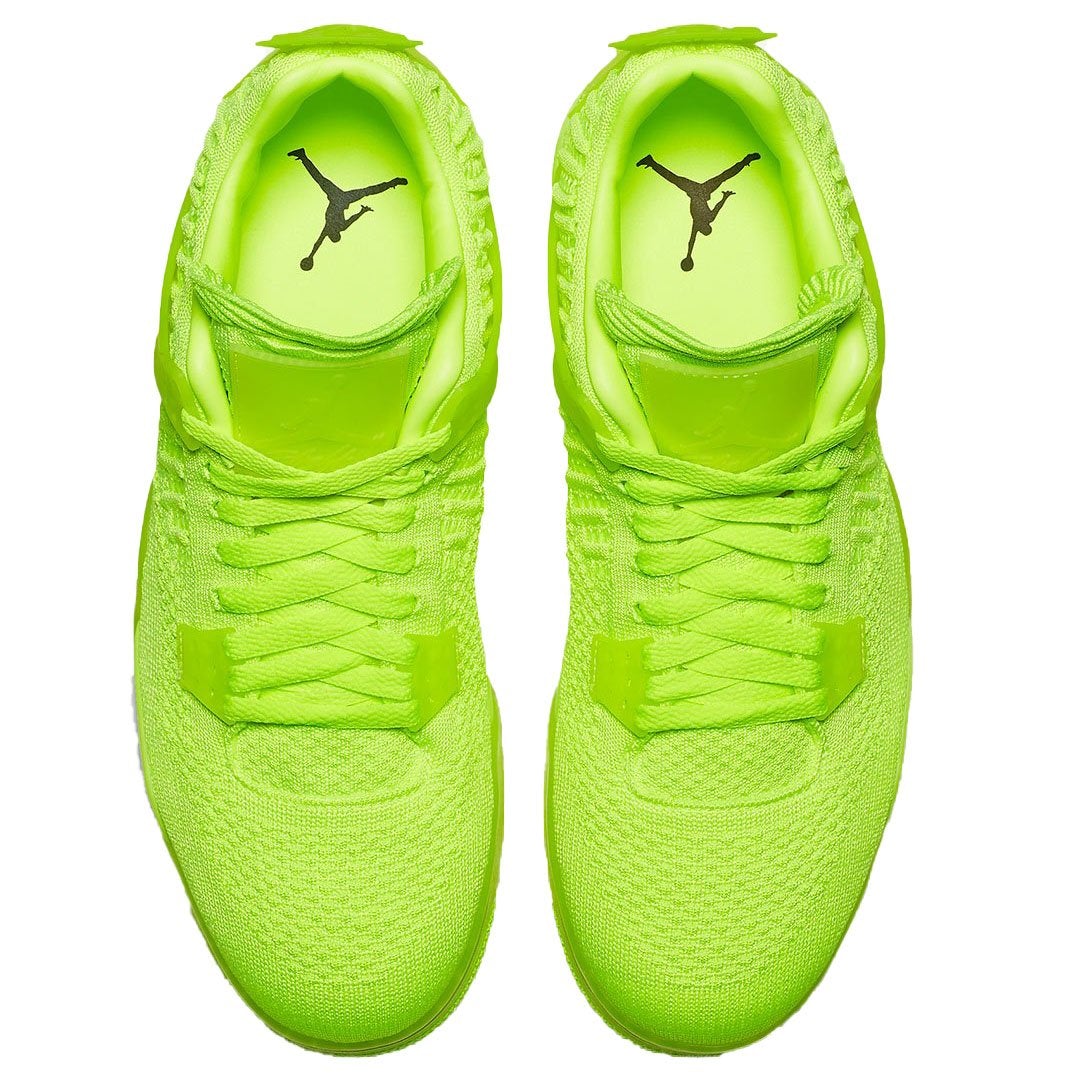 Flyknit “Volt” – firstly released in 1989, Air Jordan 4 is one of Jordan Brand’s most iconic sneakers – LUX VERSE Luxury Designer Fashion Outlet