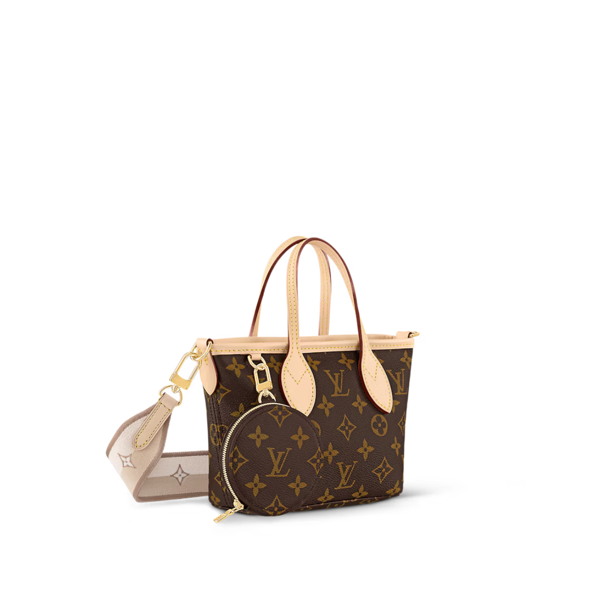Neverfull BB Beige – this season the House’s forever favorite, the Neverfull, gets reinvented as – LUX VERSE Luxury Designer Fashion Outlet