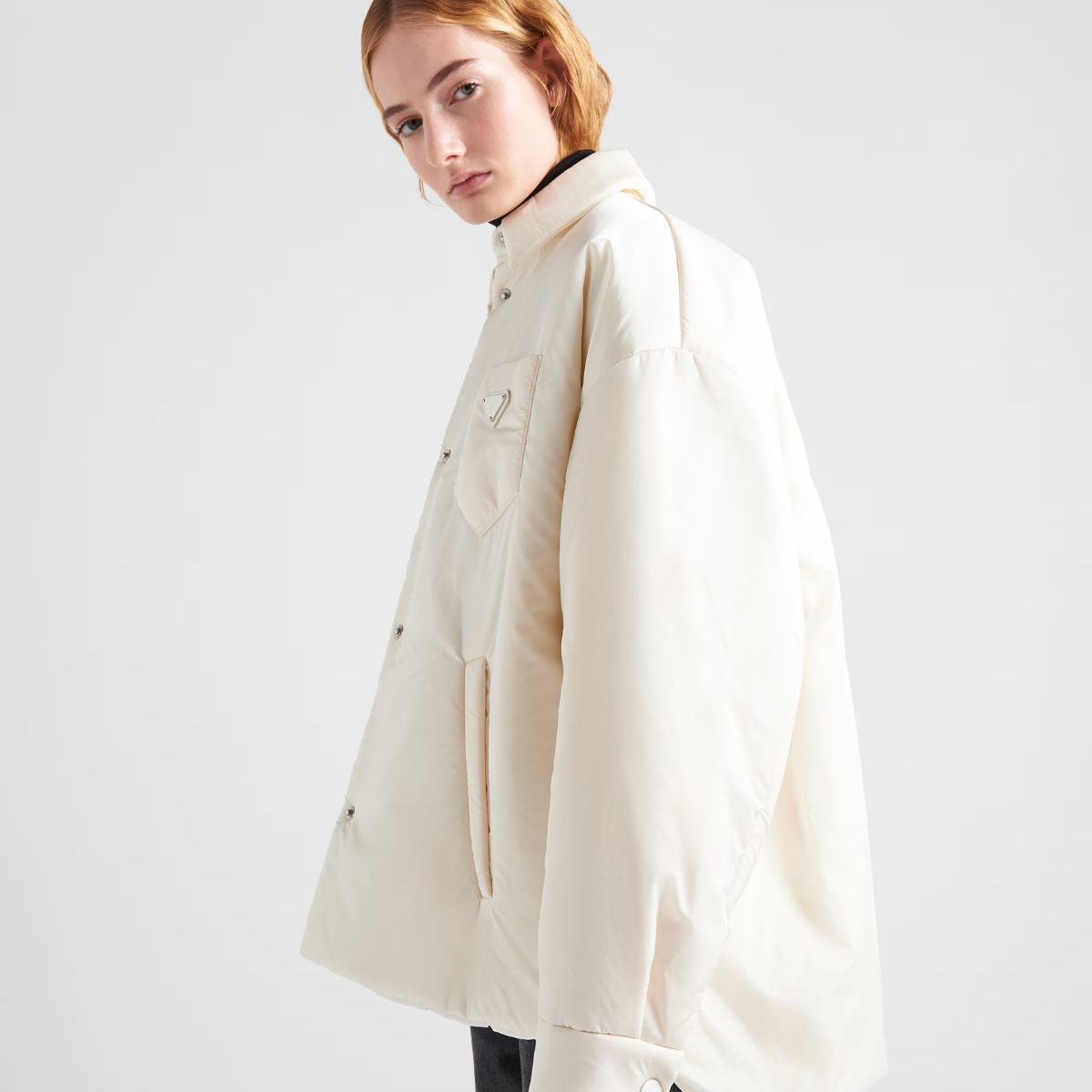 Light Re-Nylon padded jacket – with its unique padding technology, it offers superior warmth and protection, making – LUX VERSE Luxury Designer Fashion Outlet