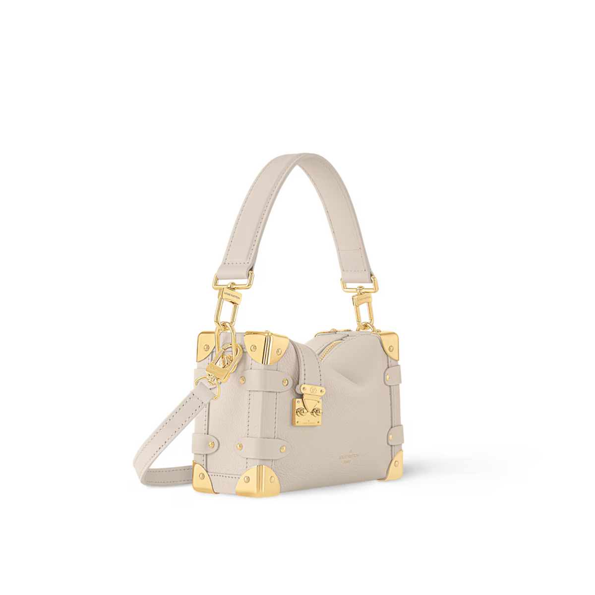 Side Trunk Iconic PM – the Side Trunk fits a wallet, large smartphone, keys, and lipstick – LUX VERSE Luxury Designer Fashion Outlet