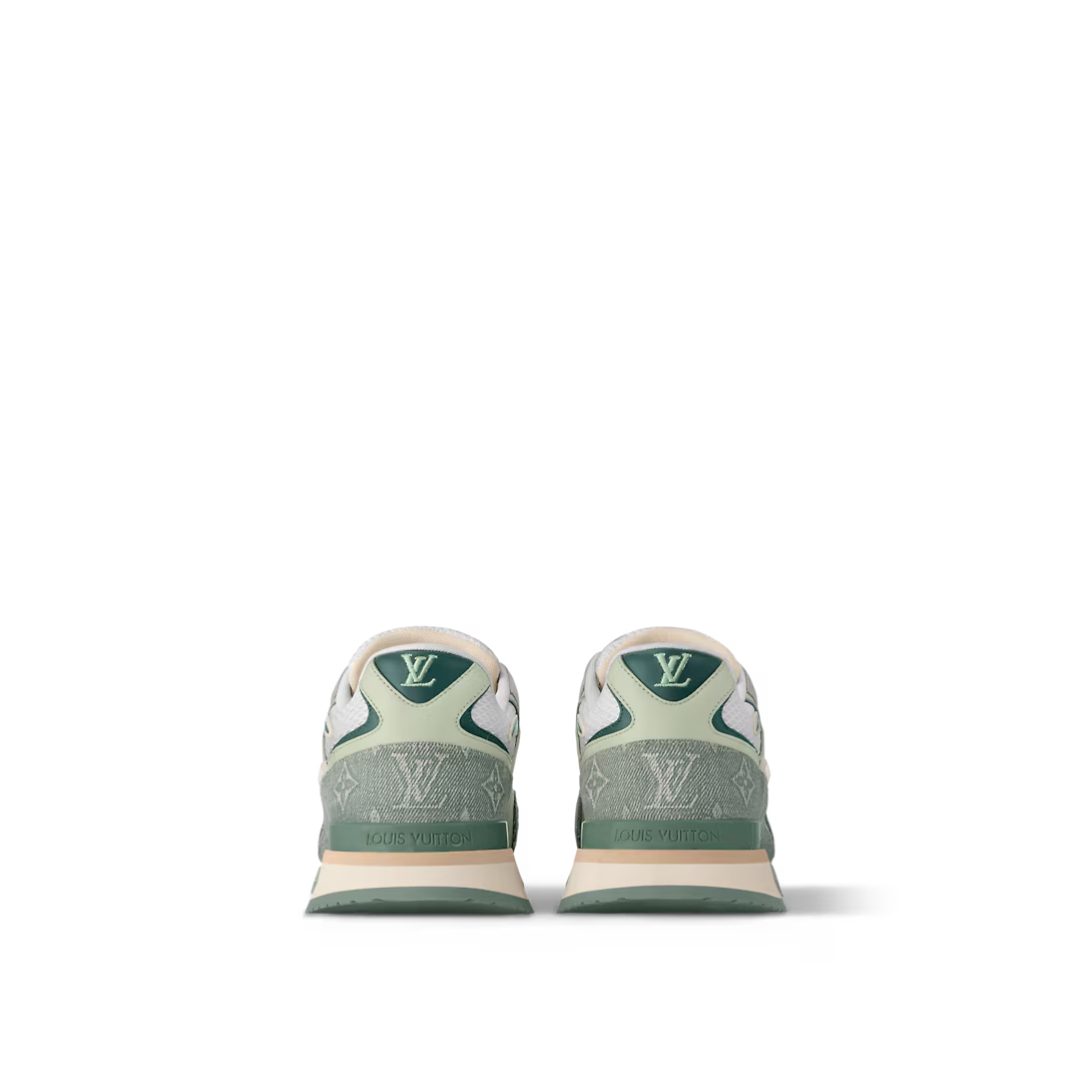 Run Away Denim Sneaker – one of iconic styles, the Run Away sneaker is reworked in Monogram denim – LUX VERSE Luxury Designer Fashion Outlet