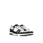 Trainer Denim Sneaker – the iconic Trainer sneaker is revisited this season in a combination of Monogram – LUX VERSE Luxury Designer Fashion Outlet