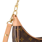 Loop Handbag – the front zip pocket closes with Circle zip pull – LUX VERSE Luxury Designer Fashion Outlet