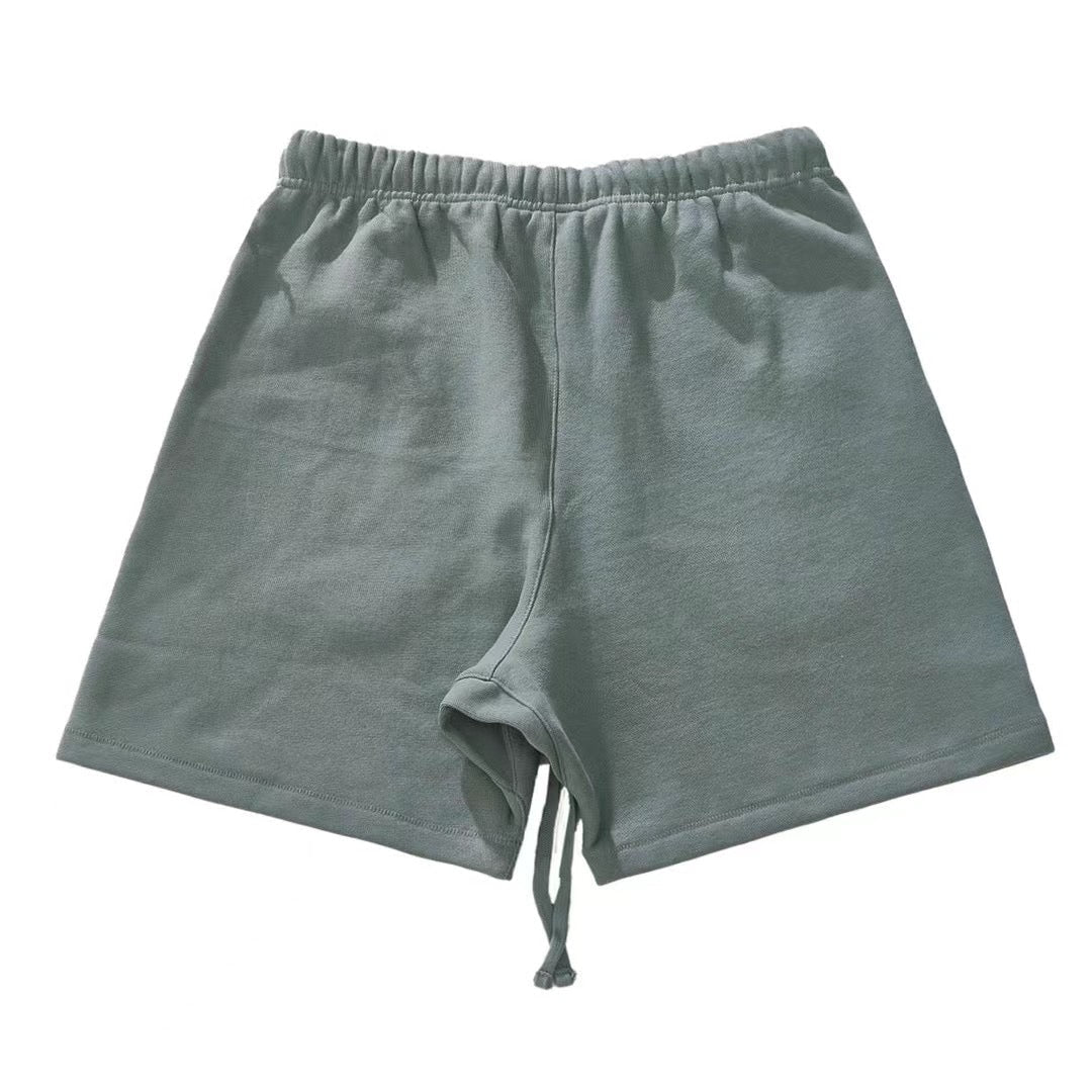 Brown Cotton Logo Drawstring - Men's
