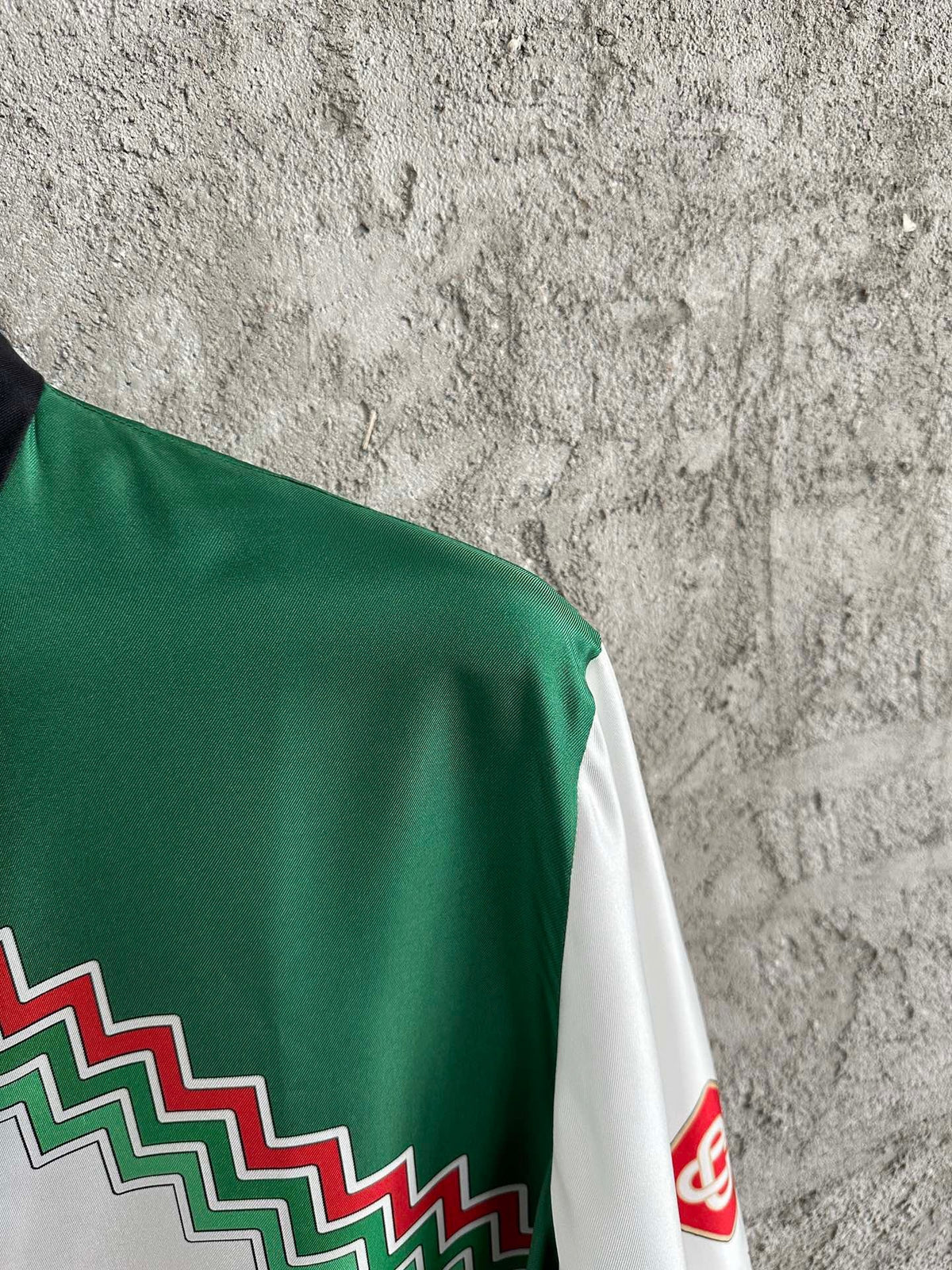Futuro Optimisto Print Seiden-Polohemd – Herren